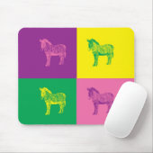 Pop Art Zebra Muismat (Met muis)