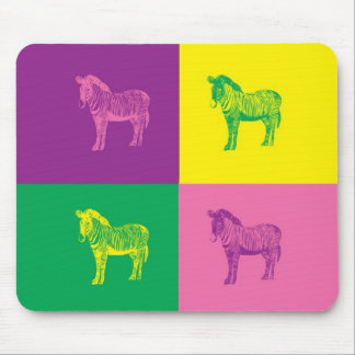 Pop Art Zebra Muismat