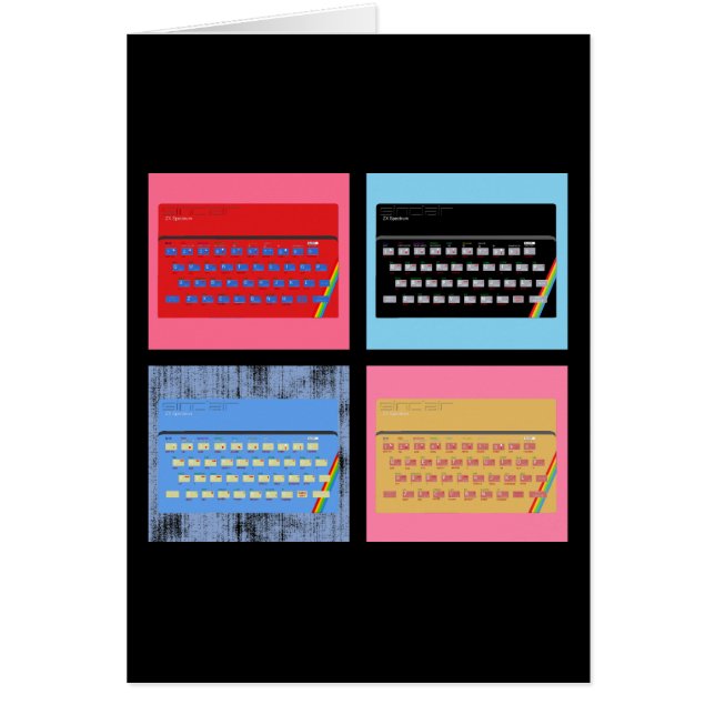 Pop Art ZX Spectrum (Voorkant)