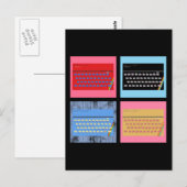 Pop Art ZX Spectrum Briefkaart (Voorkant / Achterkant)