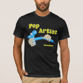 Pop artiest - ballonhanden maken ballonhond t-shirt (Voorkant)