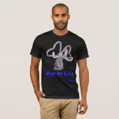 Pop artiest - ballonvaarder t-shirt (Voorkant volledig)