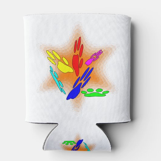 Pop-artpagina's Blikjeskoeler (Achterkant)