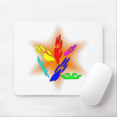 Pop-artpagina's Muismat (Met muis)