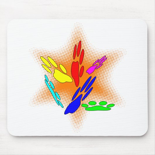 Pop-artpagina's Muismat (Voorkant)