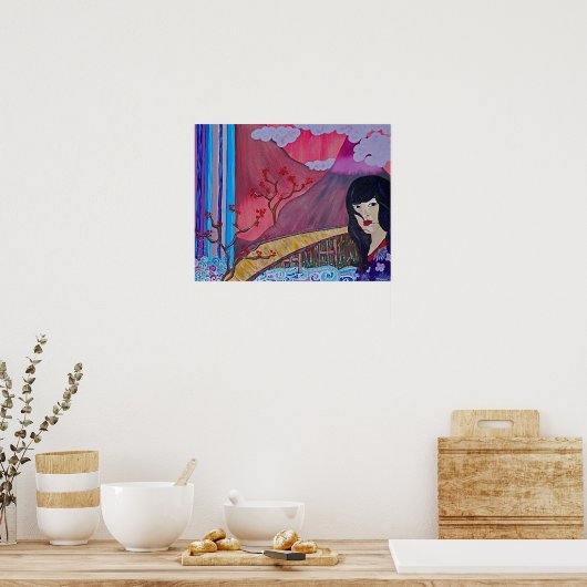 Pop Azië Poster (Keuken)