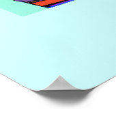 pop baby zebra poster (Hoek)