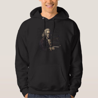 Pop Bach Music Composer Piano Hoodie