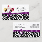 Pop Baker Visitekaartje (Voorkant / Achterkant)