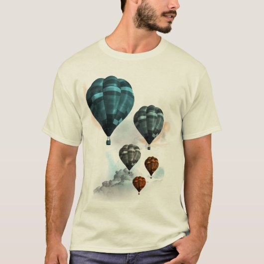 Pop-ballonnen T-shirt (Voorkant)