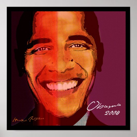 Pop_Barack_Obama Poster (Voorkant)