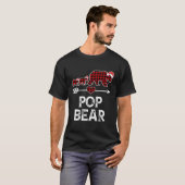 Pop Beer Kerst Pyjama Red Plaid Buffalo Familie T-shirt (Voorkant volledig)
