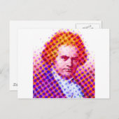 Pop Beethoven Briefkaart (Voorkant / Achterkant)