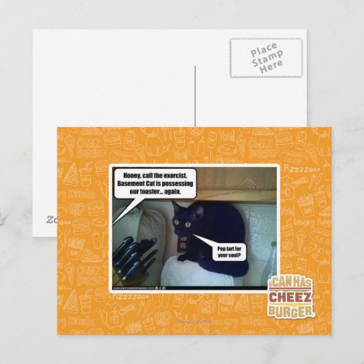 Pop begint voor je ziel? briefkaart (Voorkant / Achterkant)