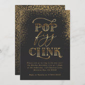 pop beklaagt vizz gouden feestdag uitnodiging (Voorkant / Achterkant)