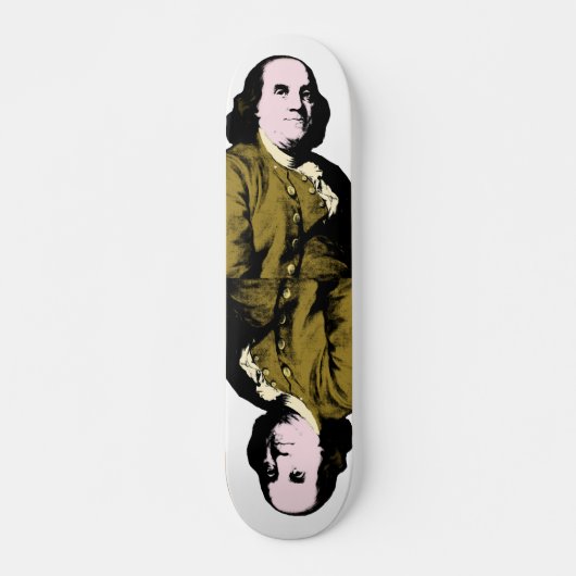 Pop - Ben Franklin Skateboard (Voorkant)