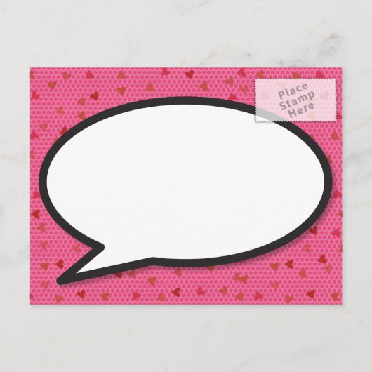 POP Bewaar de datum Leuk Retro Comic Book Pop Art Uitnodiging Briefkaart (Achterkant)