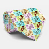 Pop bioscoopmasker stropdas (Opgerold)