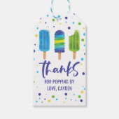 Pop Birthday Gift Labels Cadeaulabel (Voorkant)