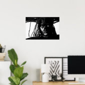 pop blacq poster (Thuiskantoor)