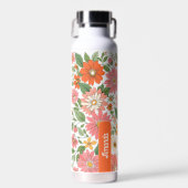 Pop Bloom Patroon Waterfles (Voorkant)