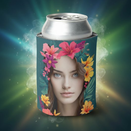 Pop Bloom Pattern two face Blikjeskoeler