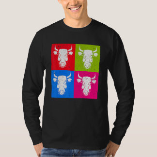 Pop Boerderij Koe van de veeteelt 1 T-shirt
