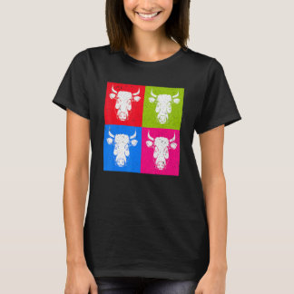 Pop Boerderij Koe van de veeteelt 1 T-shirt