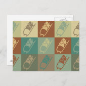 Pop-boeteskunst Briefkaart (Voorkant / Achterkant)