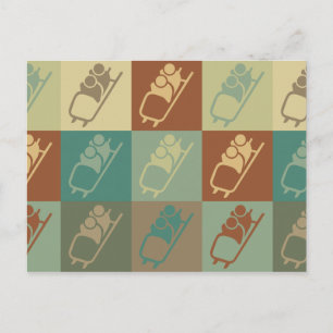 Pop-boeteskunst Briefkaart