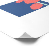 POP Botanical Art - White Rose  Poster (Hoek)