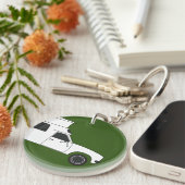 pop boven chinese camper sleutelhanger (Voorkant Rechts)