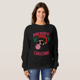 Pop Bubble Retro Kerstmis Trui