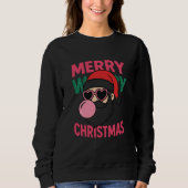 Pop Bubble Retro Kerstmis Trui (Voorkant)