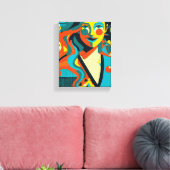 Pop Canvas Afdruk (Insitu (Woonkamer))