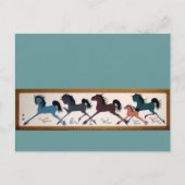 Pop Chalee Horse Mural Briefkaart (Voorkant)