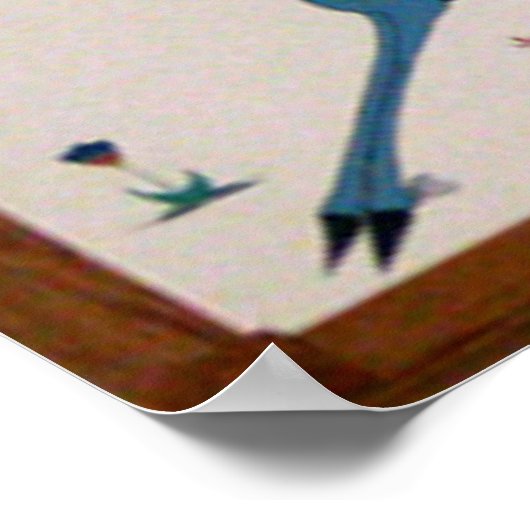 Pop Chalee Horse Mural Poster (Hoek)