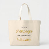Pop Champagne Bride Tas (Voorkant)