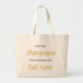 Pop Champagne Bride Tas
