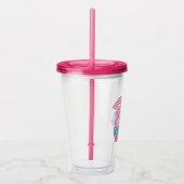Pop Chock'Lit Shoppe Pink Logo Acryl Drinkbeker (Rechts)