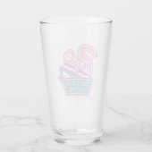 Pop Chock'Lit Shoppe Pink Logo Glas (Achterkant)