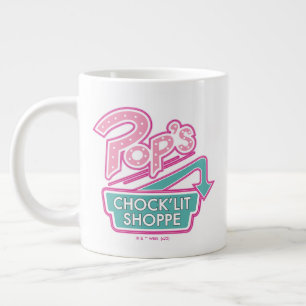 Pop Chock'Lit Shoppe Pink Logo Grote Koffiekop