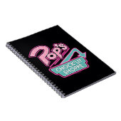 Pop Chock'Lit Shoppe Pink Logo Notitieboek (Rechterzijde)
