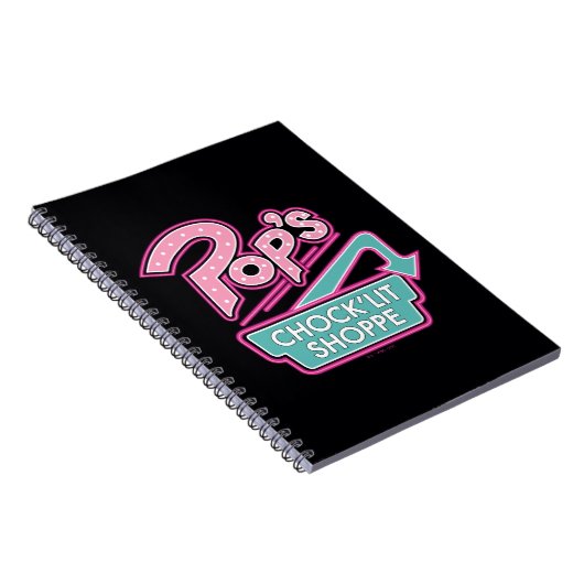 Pop Chock'Lit Shoppe Pink Logo Notitieboek (Rechterzijde)