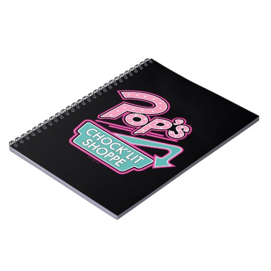 Pop Chock'Lit Shoppe Pink Logo Notitieboek (Linkerzijde)