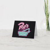 Pop Chock'Lit Shoppe Pink Logo Notitiekaartje (Voorkant)