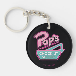 Pop Chock'Lit Shoppe Pink Logo Sleutelhanger