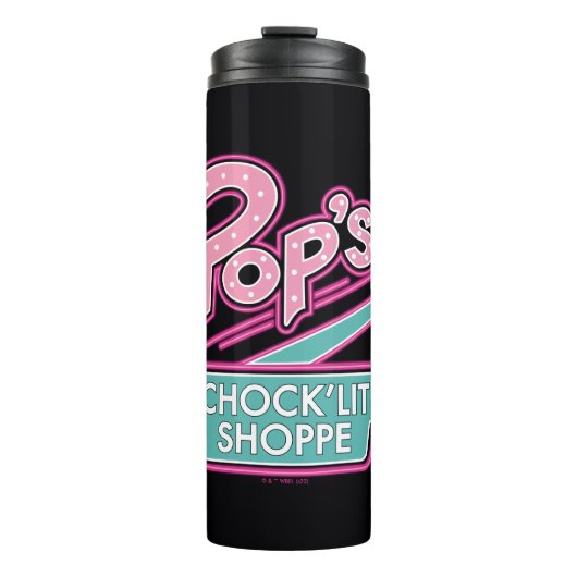 Pop Chock'Lit Shoppe Pink Logo Thermosbeker (Voorkant)