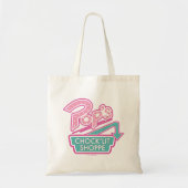 Pop Chock'Lit Shoppe Pink Logo Tote Bag (Voorkant)