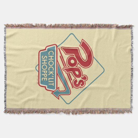 Pop Chock'Lit Shoppe Red Logo Deken (Voorkant)